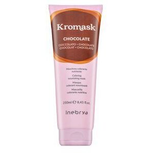 Inebrya Kromask Coloring Nourishing Mask tápláló maszk színes pigmentekkel barna hajra Chocolate 250 ml kép