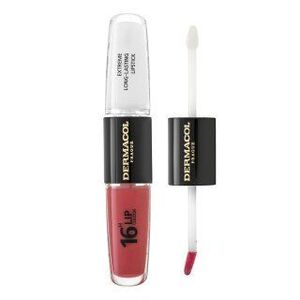 Dermacol 16H Lip Colour Extreme Long-Lasting Lipstick tartós, két fázisú szájfény No. 06 8 ml kép