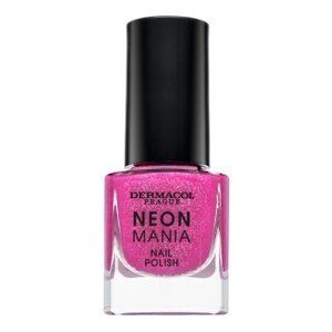 Dermacol Neon Mania Nail Polish körömlakk 3 Purple Pulse 5 ml kép
