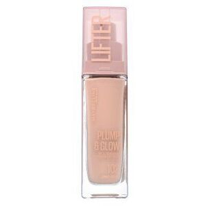 Maybelline Lifter Plump & Glow SPF 15 Foundation folyékony make-up az egységes és világosabb arcbőrre 102 30 ml kép