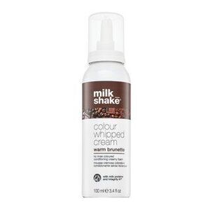 Milk_Shake Colour Whipped Cream tonizáló hab hajszín élénkítésére Warm Brunette 100 ml kép