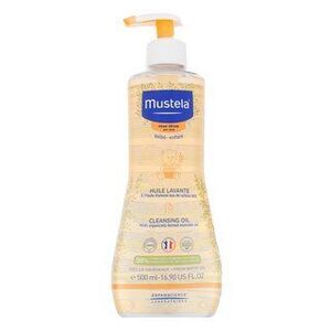 Mustela Bébé Cleansing Oil sampon és tusfürdő 2in1 gyerekeknek 500 ml kép
