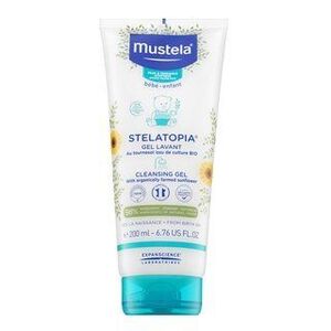 Mustela Bébé Stelatopia Tápláló tisztító gél Cleansing Gel 200 ml kép