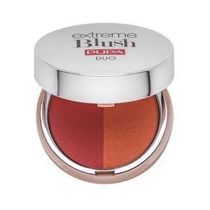 Pupa Extreme Blush DUO púderes arcpír 130 Matt Salmon - Radiant Peach 4 g kép