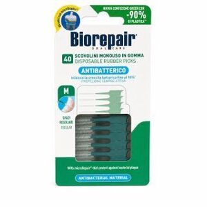 Biorepair Disposable Rubber Picks fogköztisztító pálcikák 40 pcs M kép
