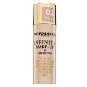 Dermacol Infinity Make-Up & Corrector smink és korrektor 02 Beige 20 g kép