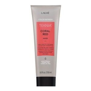 Lakmé Teknia Color Refresh Coral Red Mask tápláló maszk színes pigmentekkel a vörös árnyalatok újraélesztéséhez 250 ml kép