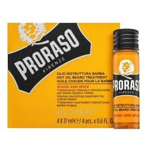 Proraso Wood And Spice olaj Hot Oil Beard Treatment 4 x 17 ml kép