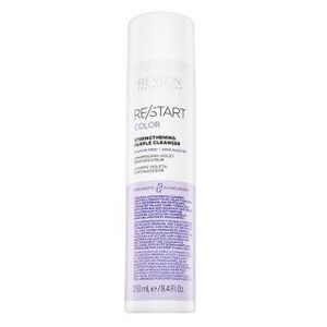 Revlon Professional Restart Color Strengthening Purple Cleanser tonizáló sampon a sárga tónusok semlegesítésére 250 ml kép