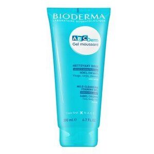 Bioderma ABCDerm Gel Moussant Mild Cleansing Foaming Gel Tápláló tisztító gél gyerekeknek 200 ml kép