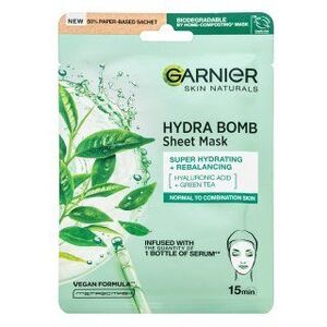 Garnier Skin Naturals Hydra Bomb Sheet Mask tisztító maszk Super Hydrating + Rebalancing 28 g kép