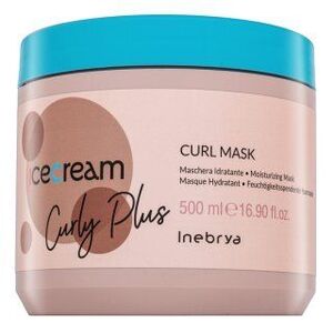 Inebrya Ice Cream Curly Plus Curl Mask erősítő maszk hajgöndörödés és rendezetlen hajszálak ellen 500 ml kép