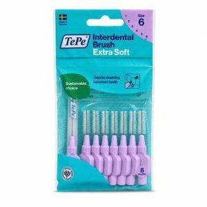 TePe Interdental Brush fogköztisztító kefék Extra Soft 8 pcs 1, 1 mm kép