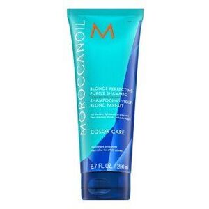 Moroccanoil Color Care Blonde Perfecting Purple Shampoo neutralizáló sampon szőke hajra 200 ml kép