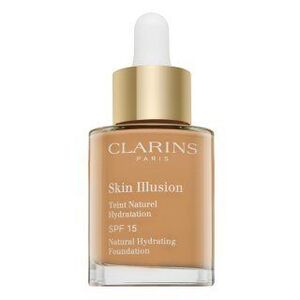 Clarins Skin Illusion Natural Hydrating Foundation folyékony make-up hidratáló hatású 112 Amber 30 ml kép