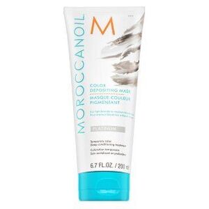 Moroccanoil Color Depositing Mask tápláló maszk színes pigmentekkel Platinum 200 ml kép