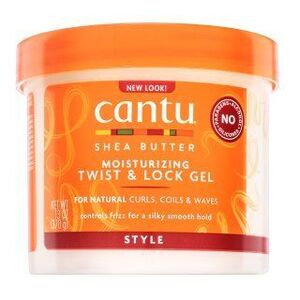 Cantu Shea Butter Moisturizing Twist & Lock Gel hidratáló gél a hullámok meghatározására kép