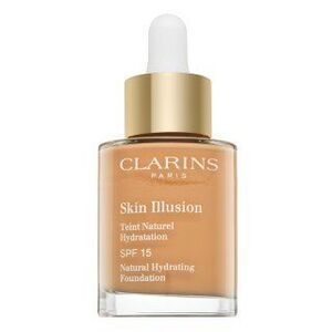 Clarins Skin Illusion Natural Hydrating Foundation folyékony make-up hidratáló hatású 107 Beige 30 ml kép