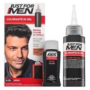 Just For Men Gel Color hajfesték férfiaknak H55 Natural Real Black kép