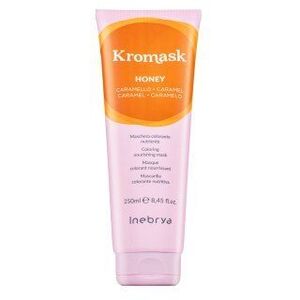 Inebrya Kromask Coloring Nourishing Mask tápláló maszk színes pigmentekkel hajszín élénkítésére Honey 250 ml kép