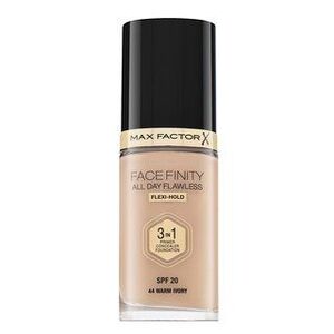 Max Factor Facefinity All Day Flawless Flexi-Hold 3in1 Primer Concealer Foundation SPF20 folyékony make-up 3 az 1-ben 44 30 ml kép