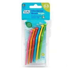 TePe Interdental Brush fogköztisztító kefék Angle 6 pcs Mixed Pack kép
