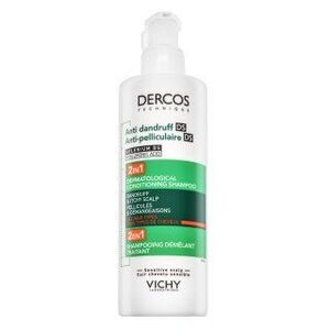 Vichy Dercos Anti-Dandruff 2in1 Dermatological Conditioning Shampoo sampon és kondicionáló korpásodás ellen 390 ml kép
