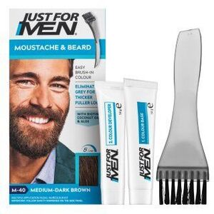 Just For Men Moustache & Beard Color szakáll színe M40 Medium-Dark Brown kép