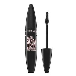 Maybelline Lash Sensational Luscious Mascara vízálló szempillaspirál szempilla meghosszabbítására és göndörítésére Very Black 9, 5 ml kép