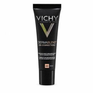 Vichy Dermablend 3D Correction hosszan tartó make-up az arcbőr hiányosságai ellen 45 Gold 30 ml kép