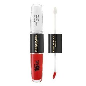 Dermacol 16H Lip Colour Extreme Long-Lasting Lipstick tartós, két fázisú szájfény No. 04 8 ml kép