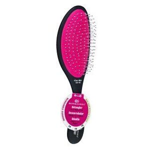 Olivia Garden Detangler Black Fine-Med OGD-F08 hajkefe vékony szálú hajra kép