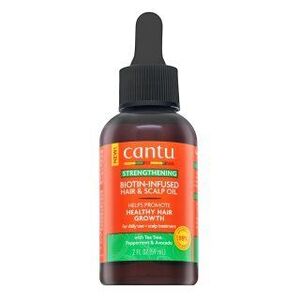 Cantu Strengthening Biotin-Infused Hair & Scalp Oil olaj hajra 59 ml kép