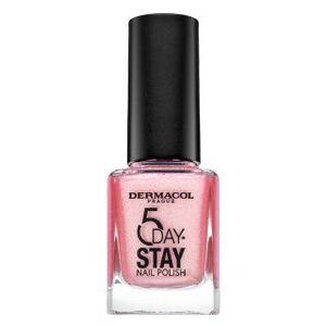 Dermacol 5 Day Stay Nail Polish körömlakk 11 Princess Rule 11 ml kép