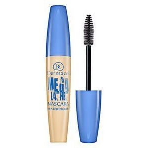Dermacol Mega Lashes Mascara Waterproof vízálló szempillaspirál szempilla meghosszabbítására és volumenre Black 12, 5 ml kép