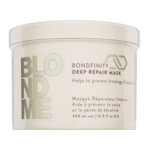 Schwarzkopf Professional BlondMe Bondfinity Deep Repair Mask mélyen regeneráló maszk szőke hajra 500 ml kép