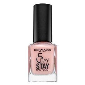Dermacol 5 Day Stay Nail Polish körömlakk 06 First Kiss 11 ml kép