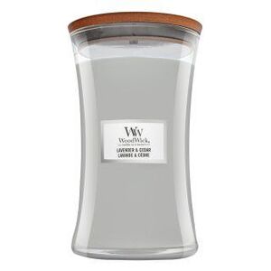 Woodwick Lavender & Cedar illatos gyertya 610 g kép