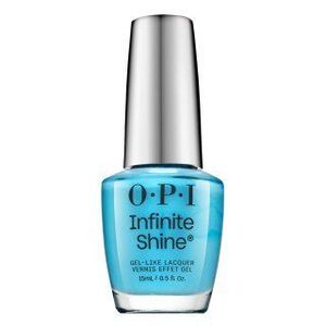 OPI Infinite Shine Gel-Like Lacquer körömlakk géles hatással Never Leavin' Blue 15 ml kép