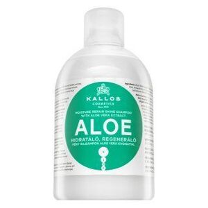 Kallos Aloe Moisture Repair Shine Shampoo tápláló sampon puha és fényes hajért 1000 ml kép