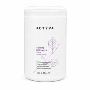 Kemon Actyva Colore Brillante Protection and Shine Mask erősítő maszk fényes festett hajért 1000 ml kép