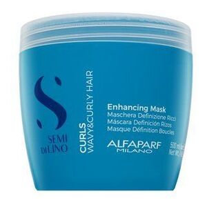 Alfaparf Milano Semi Di Lino Curls Enhancing Mask tápláló maszk fényes hullámos és göndör hajért 500 ml kép