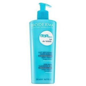 Bioderma ABCDerm Lait de Toilette Non Rinse Cleansing Milk tisztító tej gyerekeknek 500 ml kép
