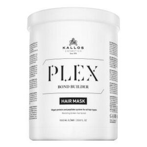 Kallos Plex Bond Builder Hair Mask erősítő maszk festett, vegyileg kezelt és szőkített hajra 1000 ml kép