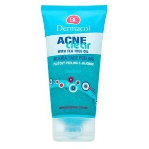 Dermacol ACNEclear Jojoba Face Peeling Tápláló tisztító gél hámló hatású 150 ml kép