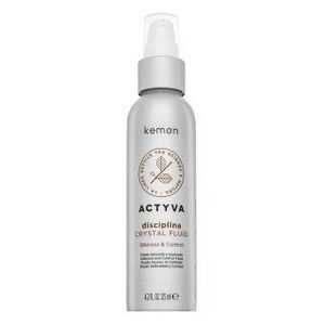 Kemon Actyva Disciplina Crystal Fluid öblítés nélküli ápolás hajgöndörödés és rendezetlen hajszálak ellen 125 ml kép