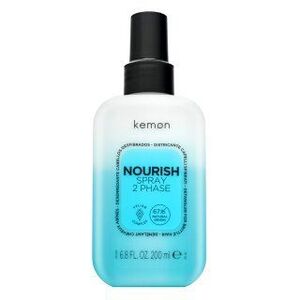 Kemon Nourish Spray 2 Phase öblítés nélküli ápolás száraz és sérült hajra 200 ml kép