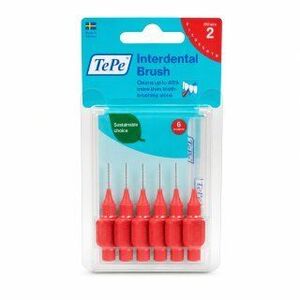 TePe Interdental Brush fogköztisztító kefék 6 pcs 0, 5 mm kép