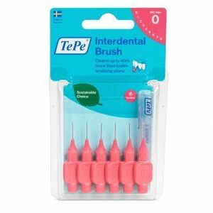TePe Interdental Brush fogköztisztító kefék 6 pcs 0, 4 mm kép