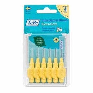 TePe Interdental Brush fogköztisztító kefék Extra Soft 6 pcs 0, 7 mm kép